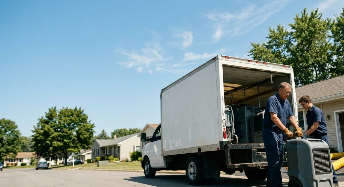Water Damage Cleanup in River Forest, IL near me